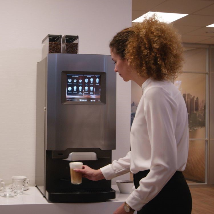 VIRTU-koffiemachine-werkomgeving